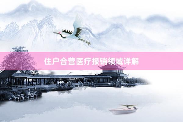 住户合营医疗报销领域详解